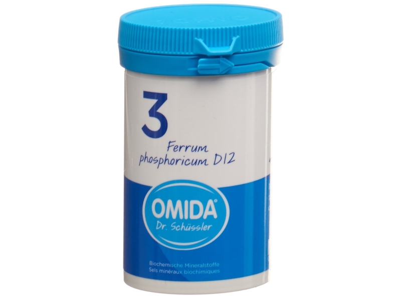 OMIDA SCHÜSSLER Nr3 Ferrum phosphoricum Tabletten D 12 Ds 100 g OMIDA SCHÜSSLER Nr3 Ferrum phosphoricum Tabletten D 12 Ds 100 g