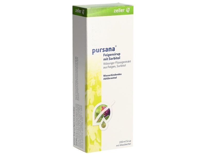 PURSANA Sciroppo di fichi con sorbitolo 200 ml