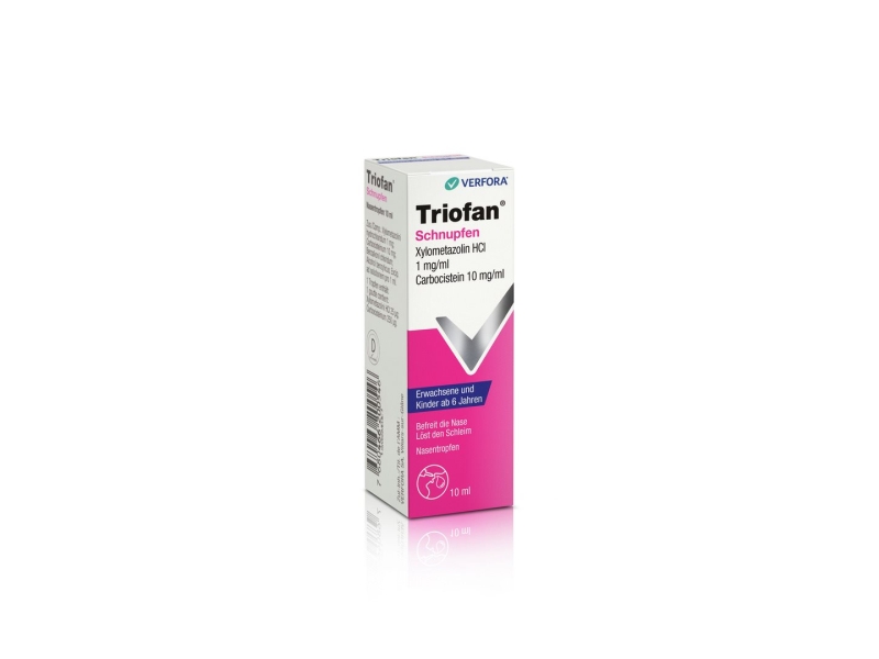 TRIOFAN Raffreddore Gocce nasali Adulti/Bambini 10 ml