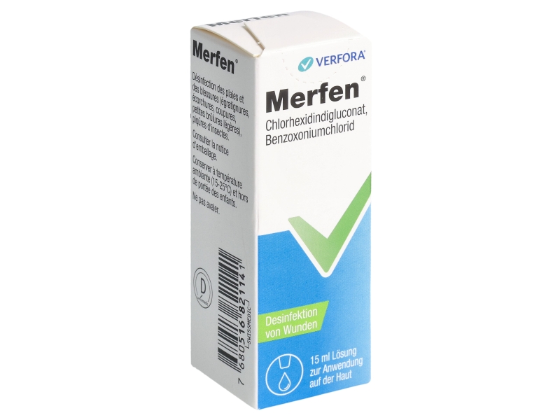 MERFEN solution aqueuse incolore 15 ml