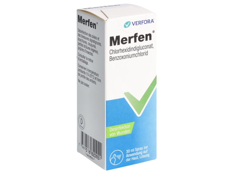 MERFEN solution aqueuse incolore spray 30 ml