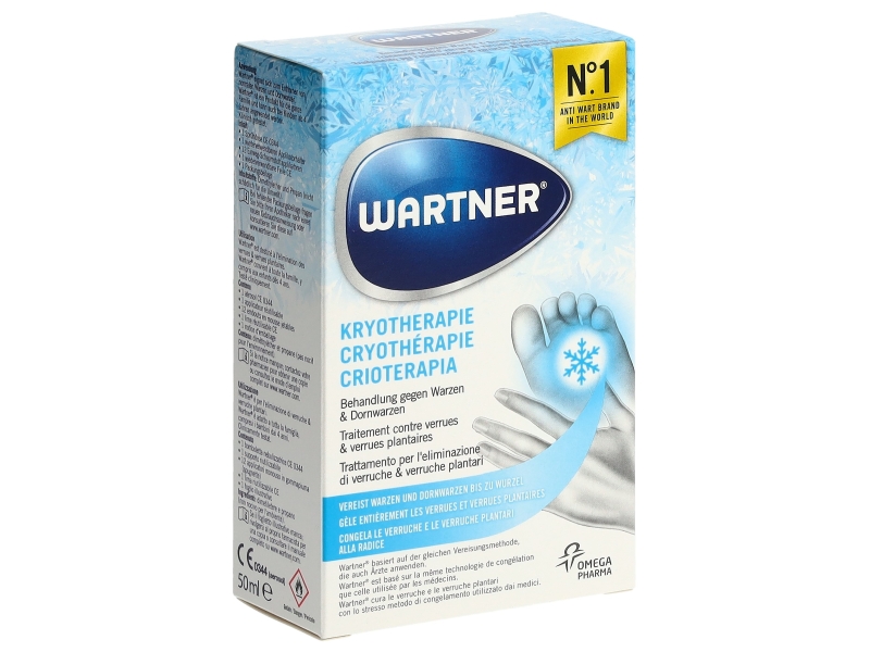 WARTNER cryothérapie contre les verrues & les verrues plantaires spray 50 ml WARTNER cryothérapie contre les verrues & les verrues plantaires spray 50 ml