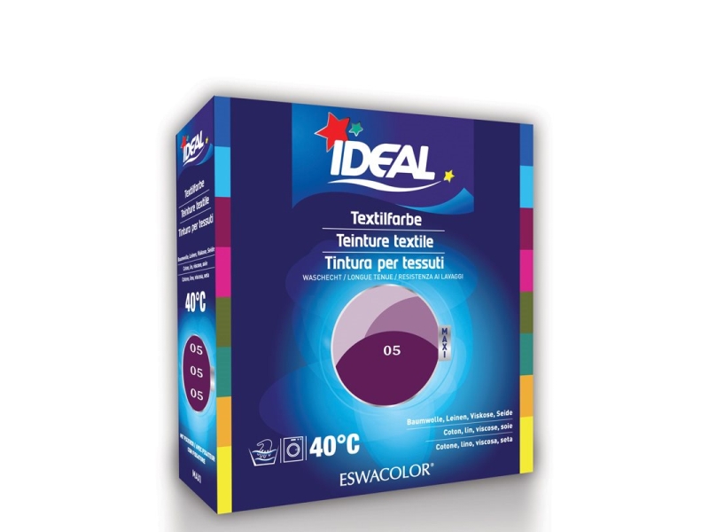 IDEAL MAXI Baumwolle Color No 05 violett