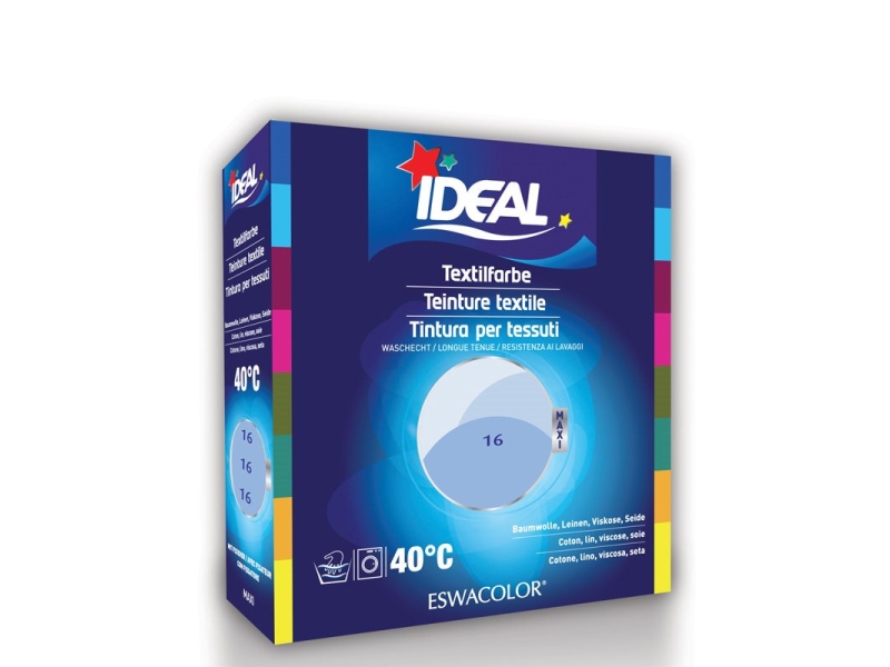 IDEAL MAXI Baumwolle Color No16 himmelblau