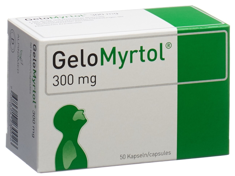 GELOMYRTOL caps moll 300 mg 50 pce