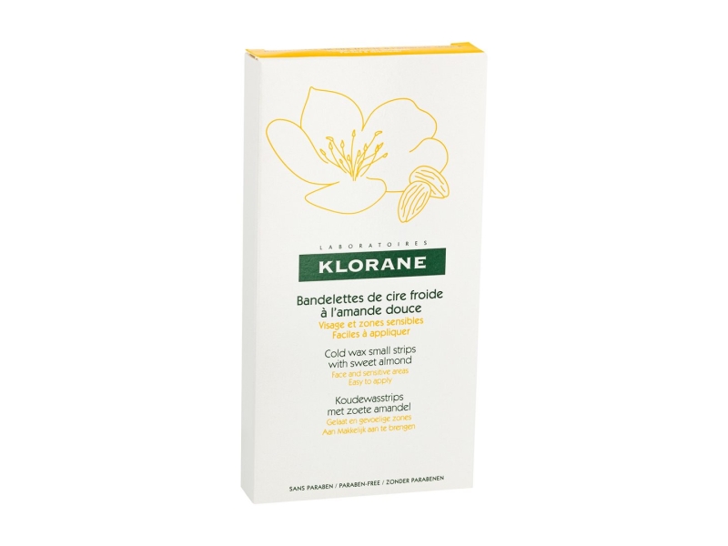KLORANE Bandes Dépilatoires Visage 6 x 2 pièces