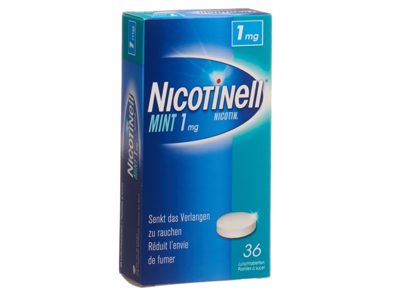 NICOTINELL comprimés à sucer 1mg Mint 36 pièces