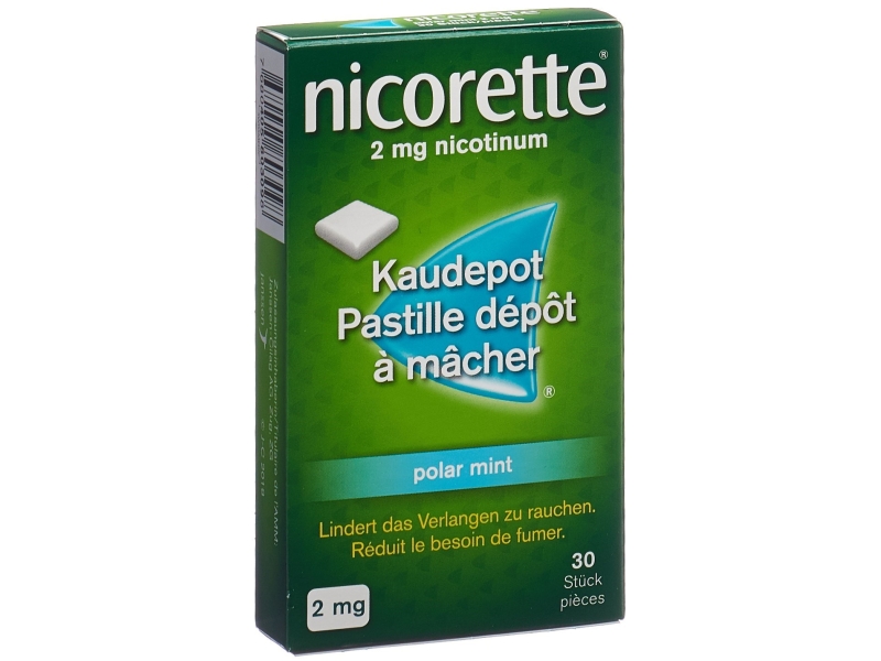 NICORETTE Polar Mint gomma depot da masticare 2 mg 30 pezzi