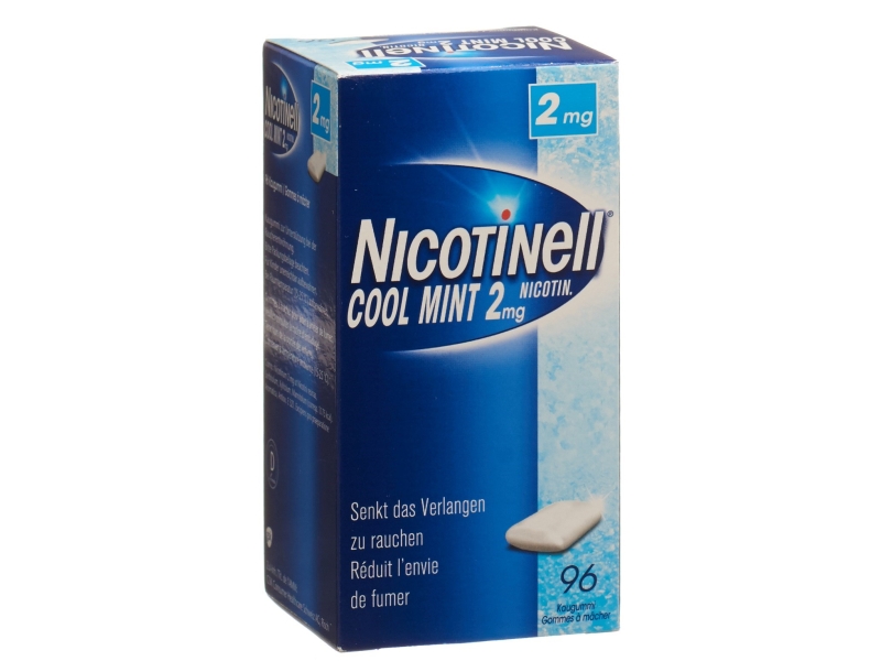 NICOTINELL GUM 2 mg COOL MINT 96 pezzi