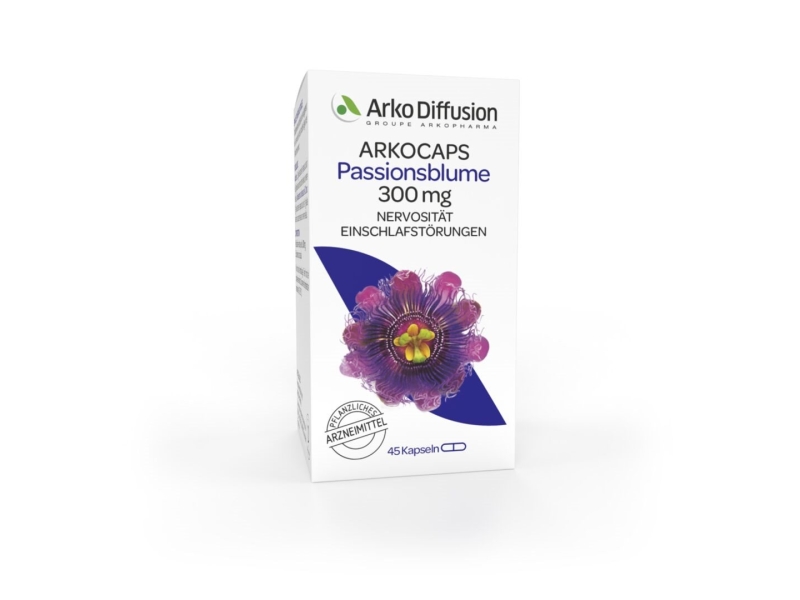 ARKOCAPS passionsblume kapseln 300 mg VG 45 stück